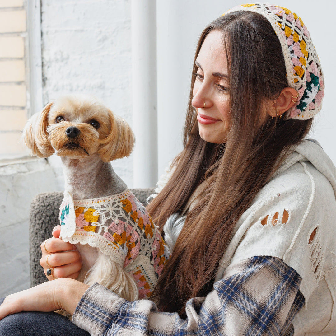Bubblegum Crochet Bandana