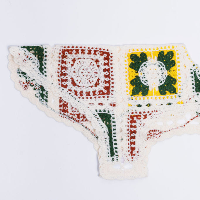 Cherry Crochet Dog Top
