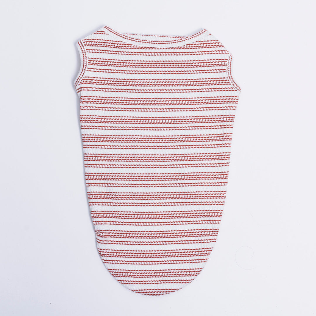 Candy Cane Sleeveless Sweater