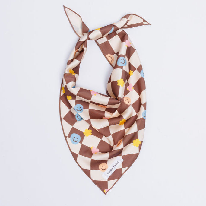 Checkers Dog Bandana
