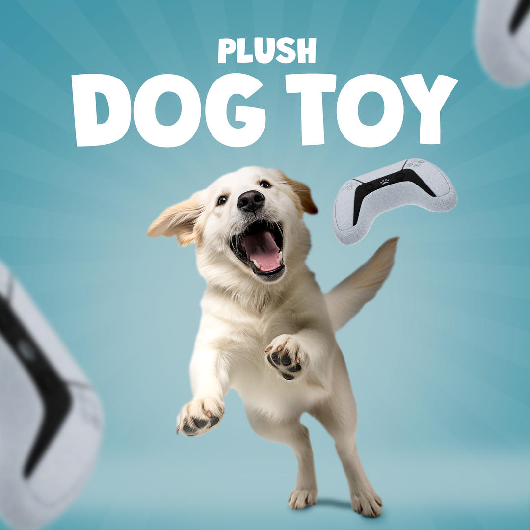 Video Game Controller Dog Toy with Squeaker
