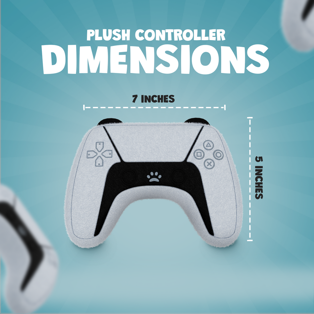 Video Game Controller Dog Toy with Squeaker