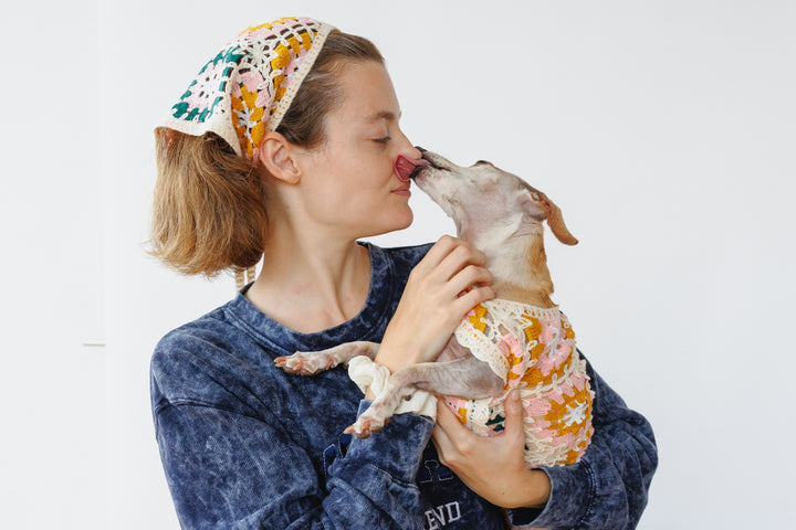 Bubblegum Crochet Bandana