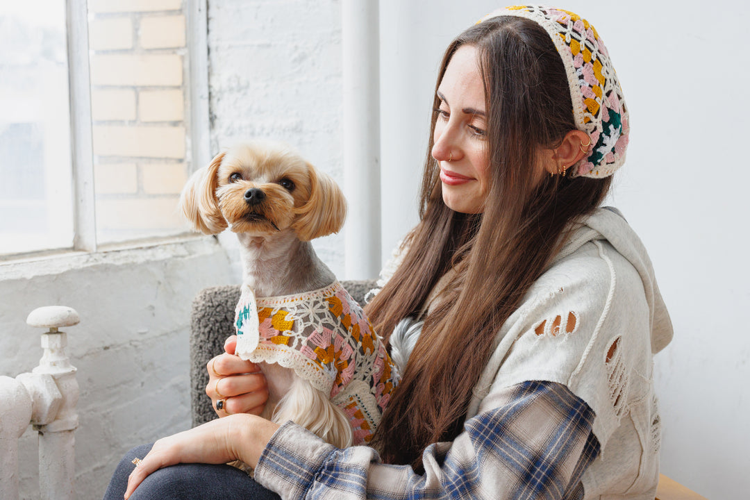 Bubblegum Crochet Bandana