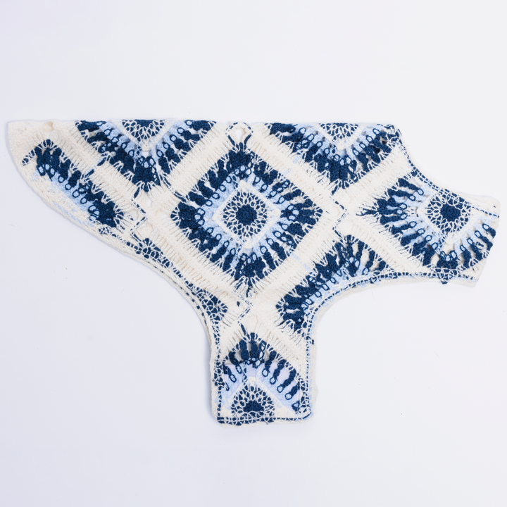 Nazar Crochet Bundle, Matching Dog Top and Bandana Set
