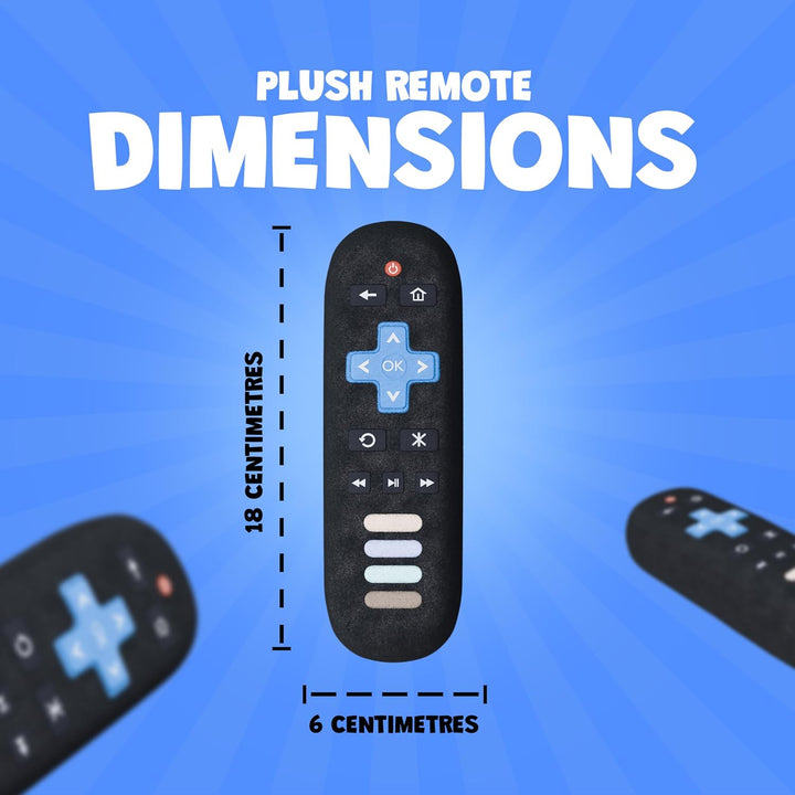TV Remote Dog Toy with Squeaker for All Dog Sizes