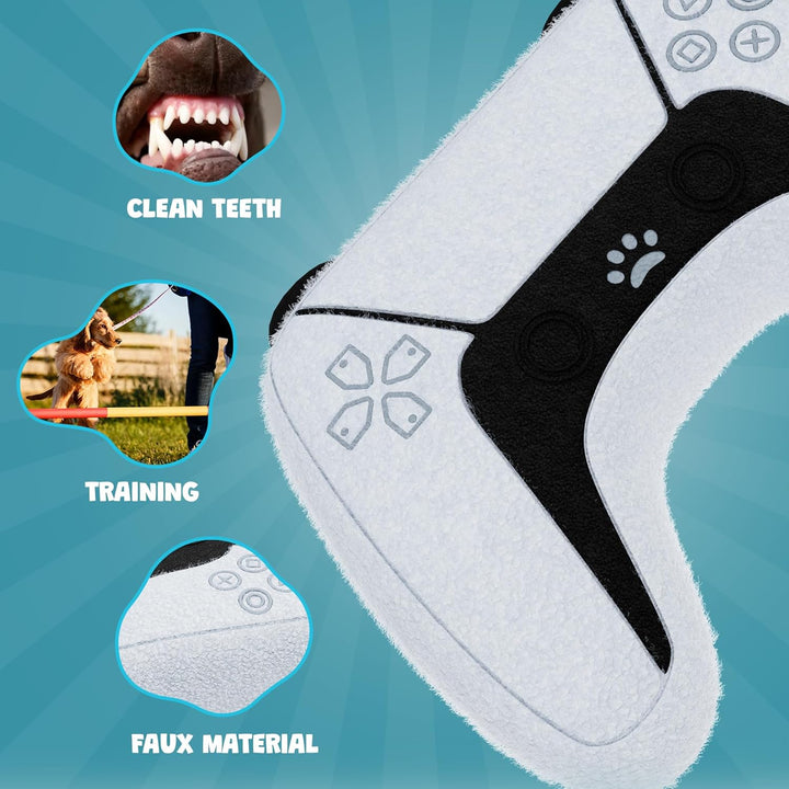 Video Game Controller Dog Toy with Squeaker